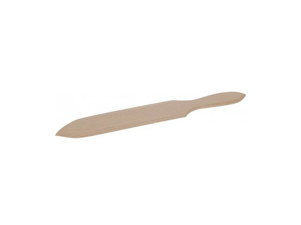 Staub Crepe-panna 28 cm, med crepevändare och spridare, trähandtag, gjutjärn