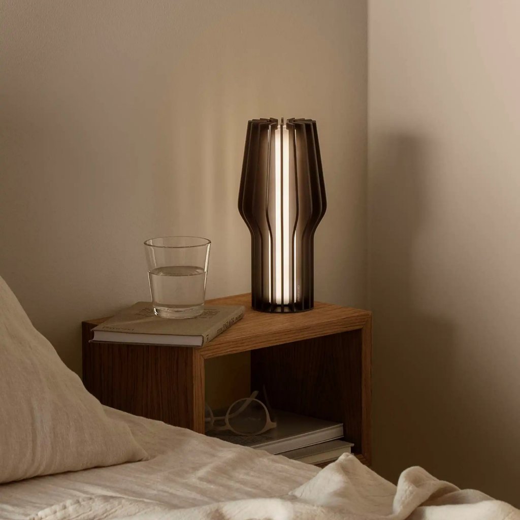 Eva Solo Portabel bordslampa RADIANT 25 cm, LED, svart, plast