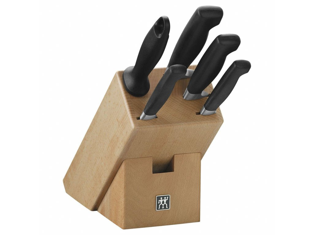 ZWILLING Knivblockset TWIN FOUR STAR, 6 st, bok, Zwilling
