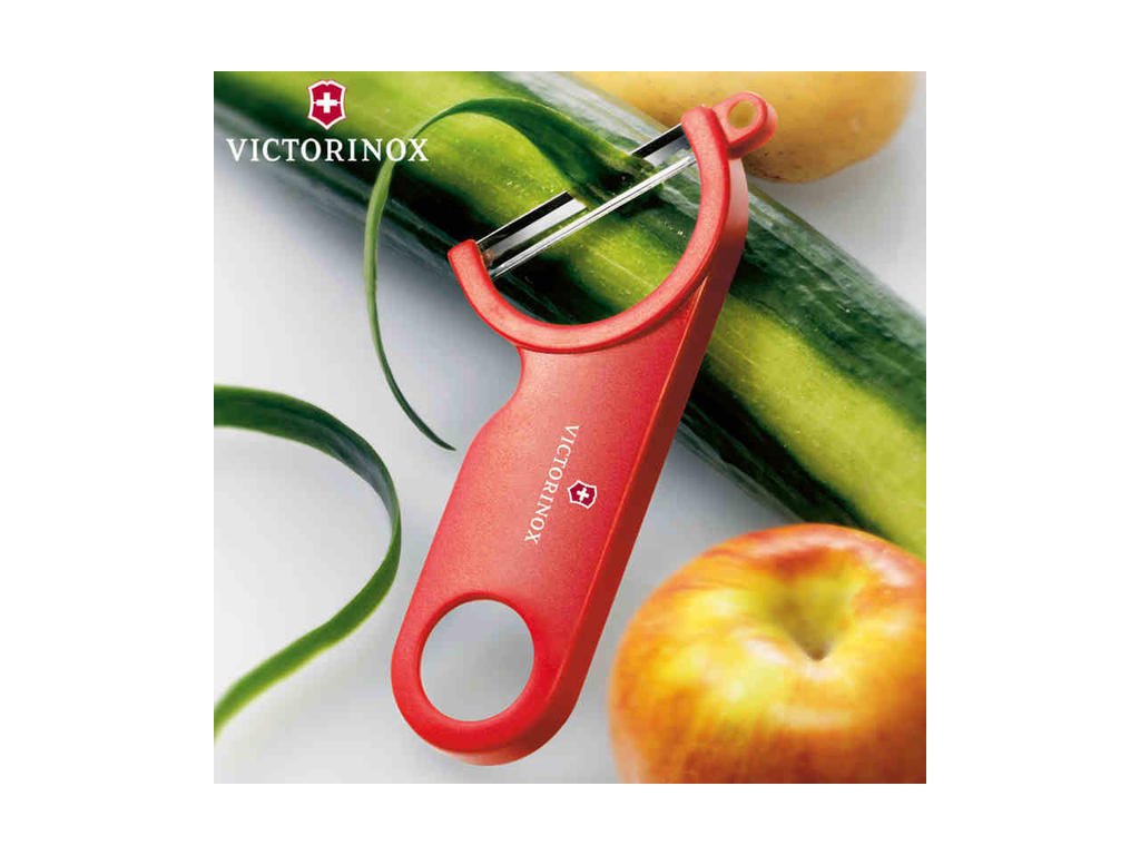Victorinox Grönsaksskalare, röd