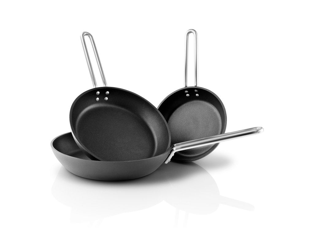 Eva Solo Non-stick stekpanna PROFESSIONAL 24 cm, handtag i rostfritt stål
