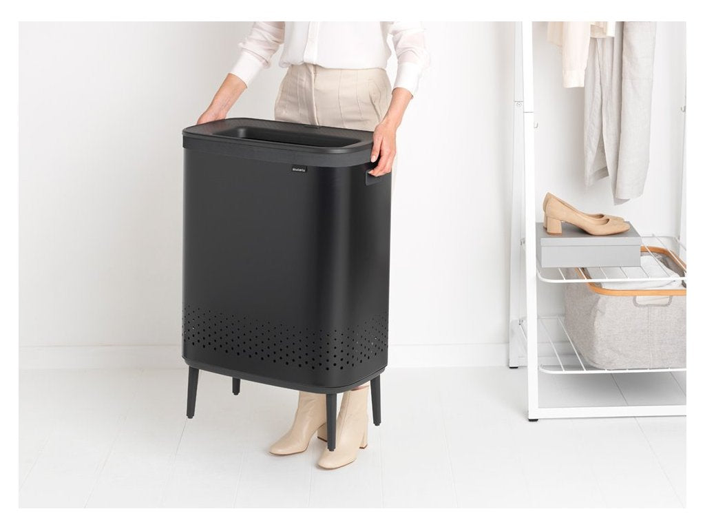 Brabantia Tvätttunna BO 2 x 45 l, svart