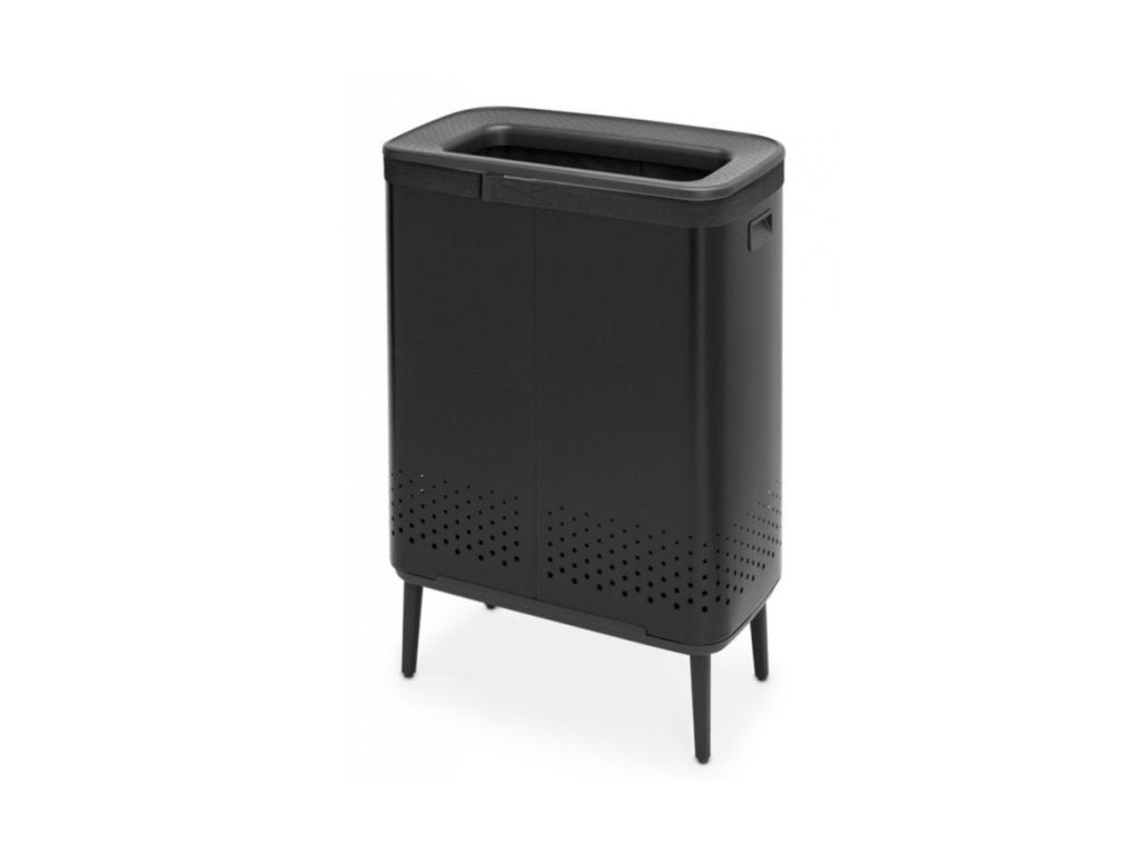 Brabantia Tvätttunna BO 2 x 45 l, svart