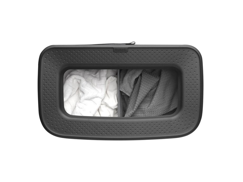 Brabantia Tvätttunna BO 2 x 45 l, svart