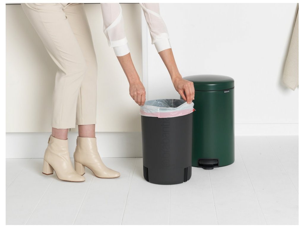 Brabantia Pedalhink NEWICON 20 l, grön