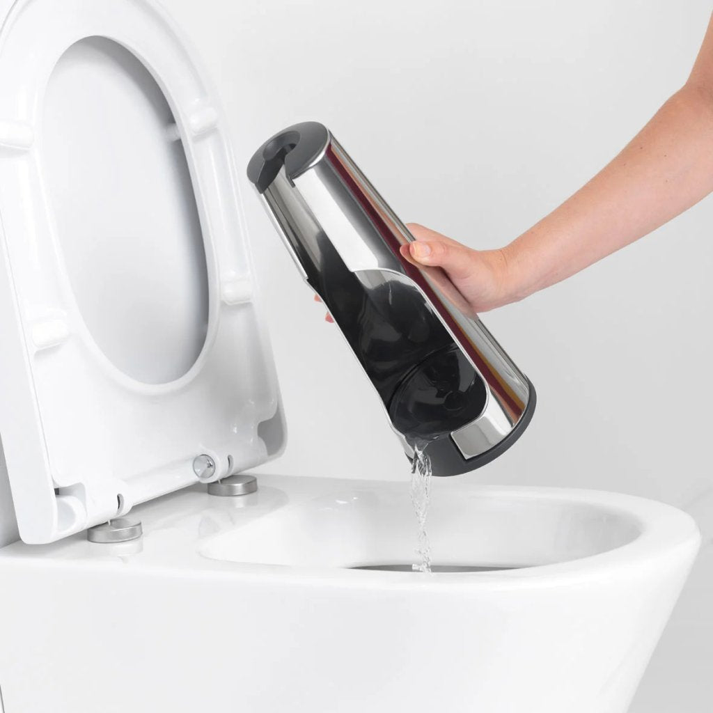 Brabantia Toalettborsthållare, blankt stål