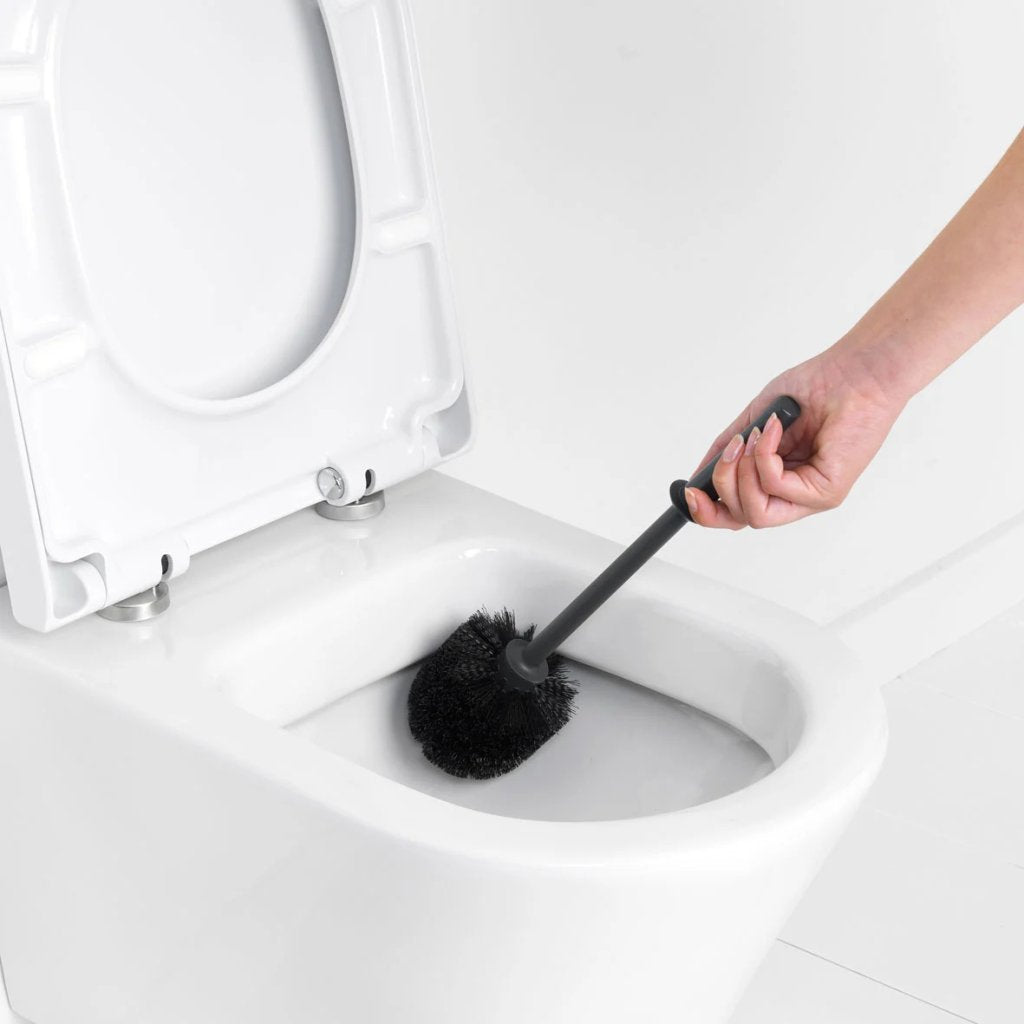 Brabantia Toalettborsthållare, blankt stål