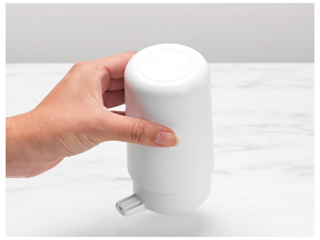Brabantia Dispenser för flytande tvål 250 ml, vit