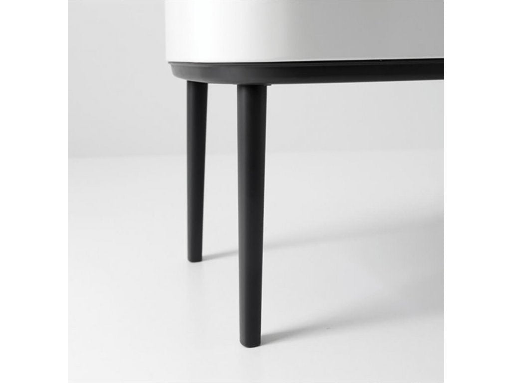 Brabantia Soptunna med trycklock BO 3 x 11 l, vit