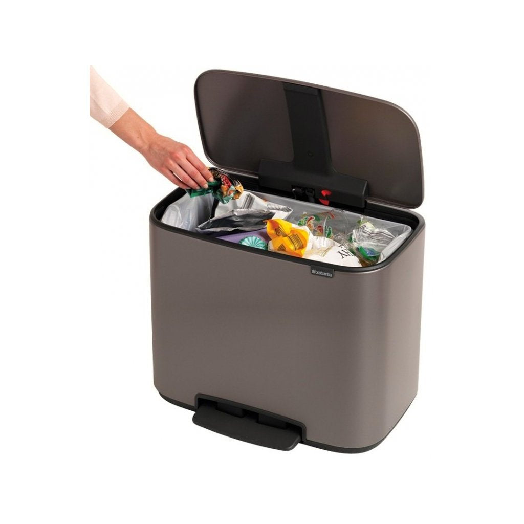 Brabantia Pedalhink BO 36 l, platina