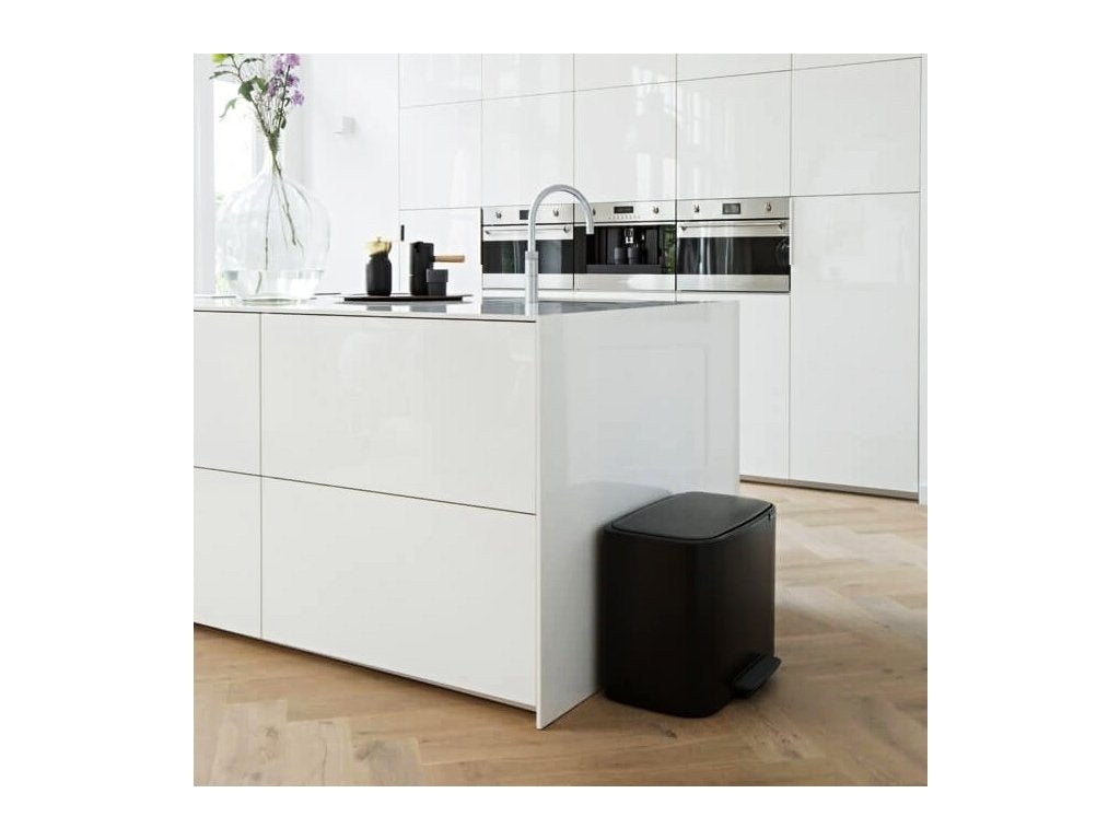 Brabantia Pedalhink BO 11 + 23 l, mattsvart