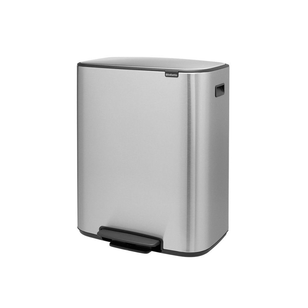 Brabantia Pedalhink BO 2 x 30 l, matt stål