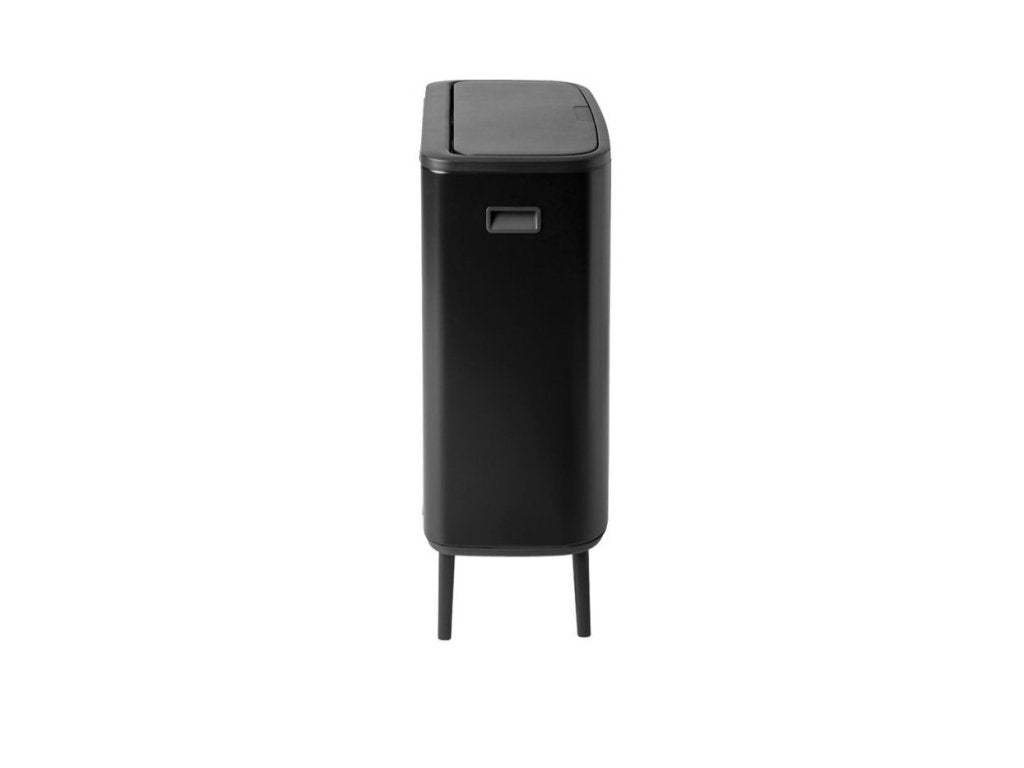 Brabantia Soptunna med trycklock BO HI 2 x 30 l, svart