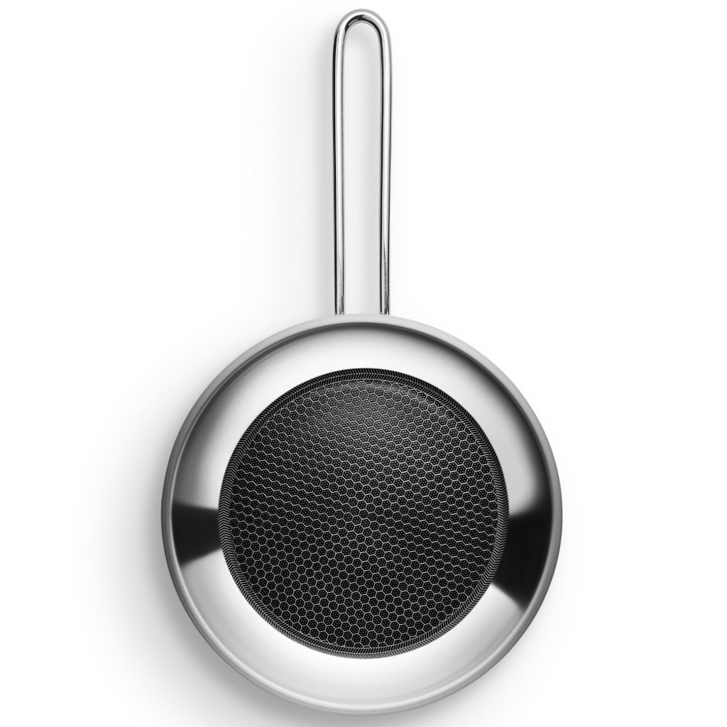 Eva Solo Non-stick stekpanna SLIP-LET CERAMIC 24 cm, silver, rostfritt stål