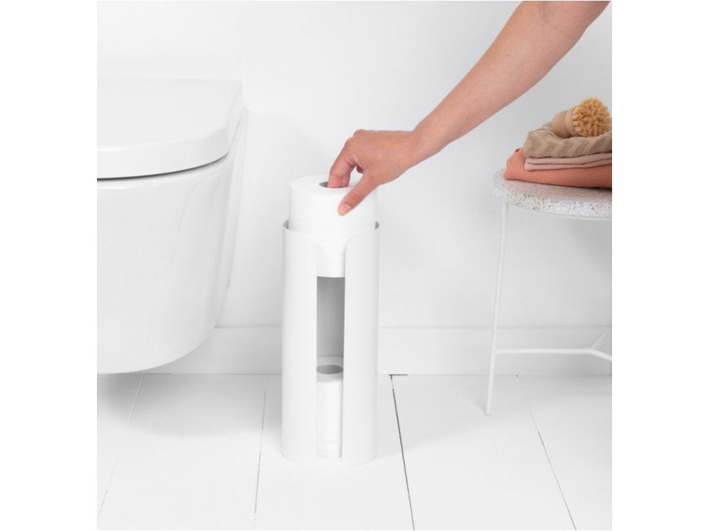 Brabantia Reservtoarullhållare, vit