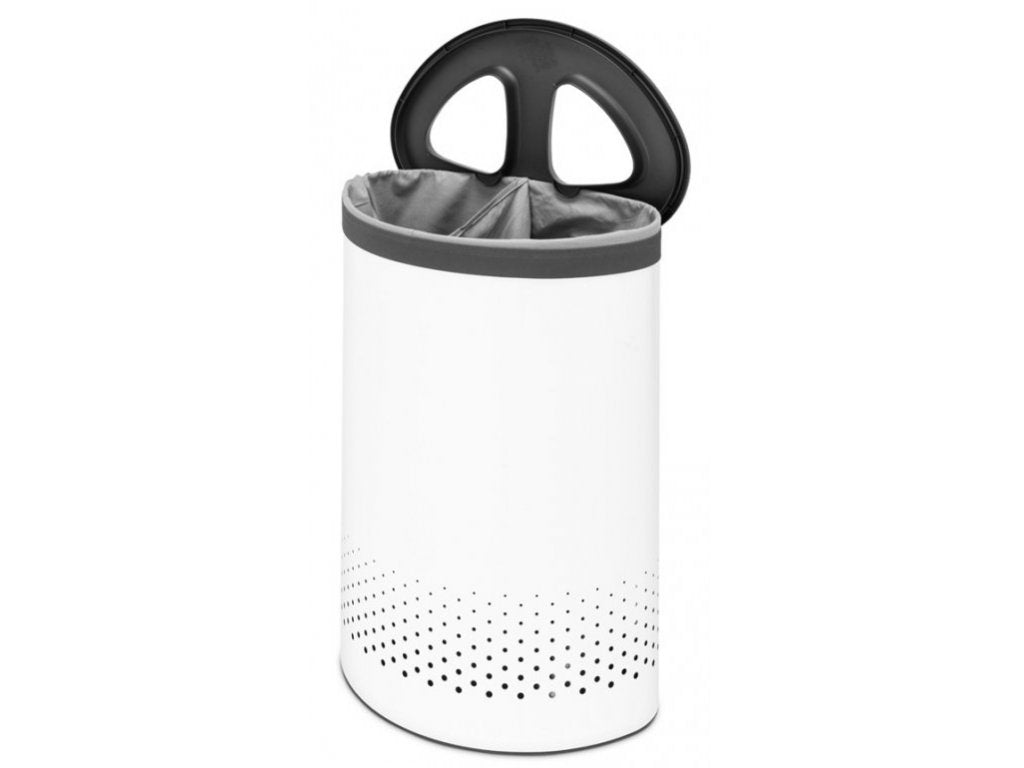 Brabantia Tvättkorg SELECTOR 55 l, vit