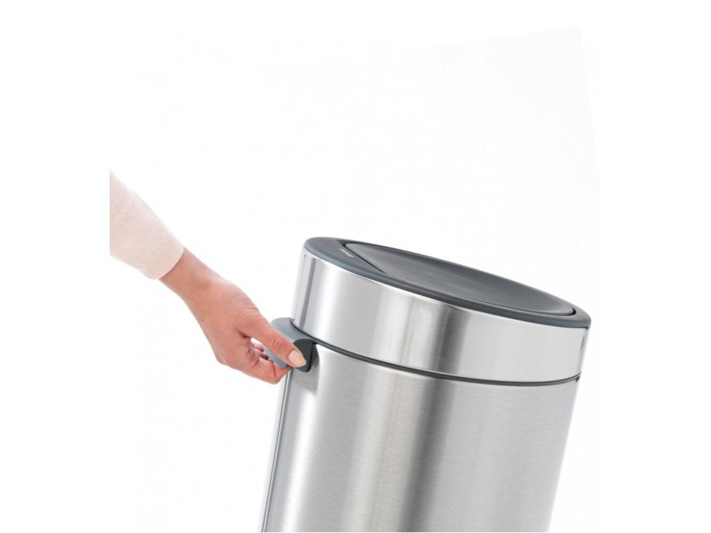 Brabantia Soptunna trycklock TOUCH BIN NY 30 l, platina