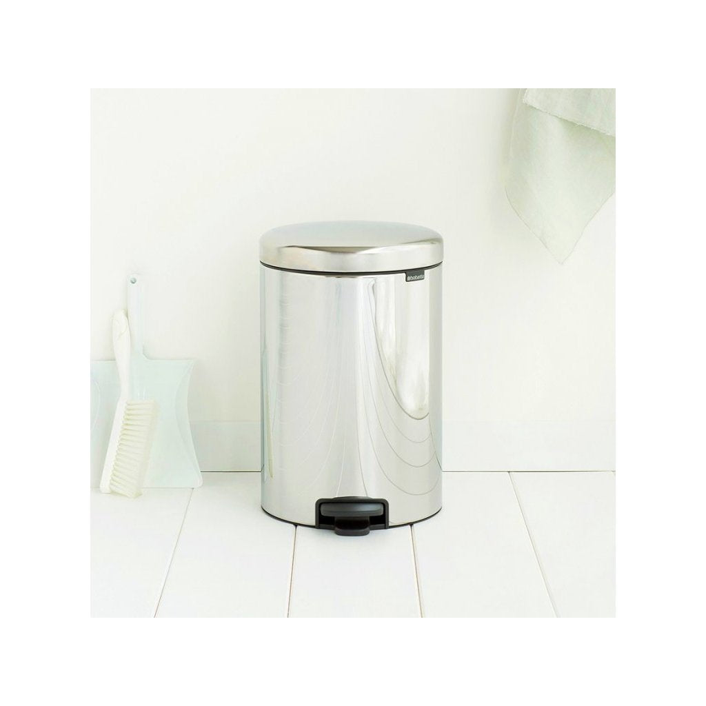 Brabantia Pedalhink NEWICON 20 l, blankt stål