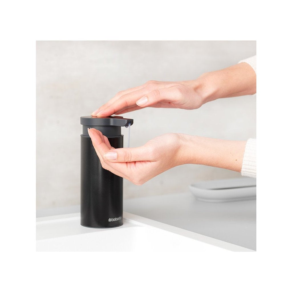Brabantia Dispenser för flytande tvål 200 ml, mattsvart