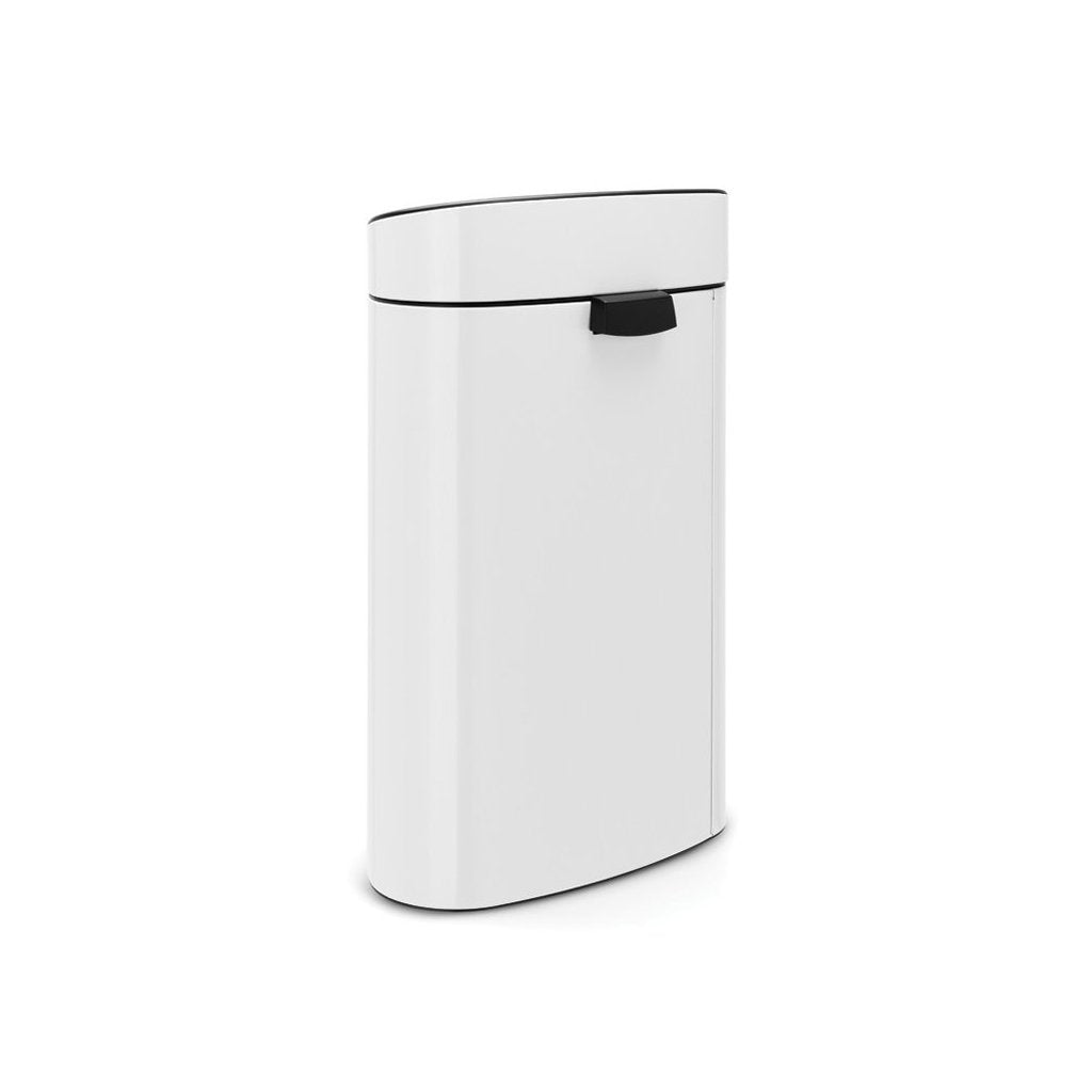 Brabantia Soptunna med trycklock TOUCH BIN NY 40 l, vit