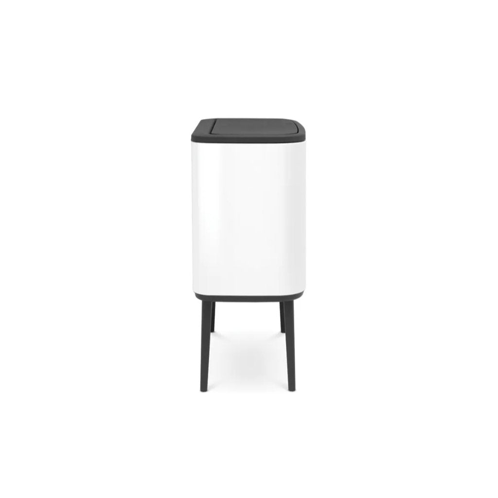 Brabantia Soptunna med trycklock BO 36 l, vit