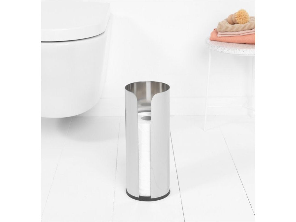 Brabantia Reservrullhållare, blankt stål