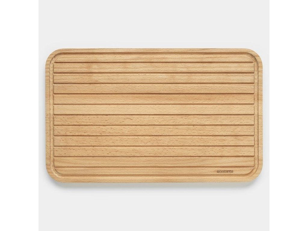 Brabantia Skärbräda 25 x 40 cm, för bakverk, brun, trä