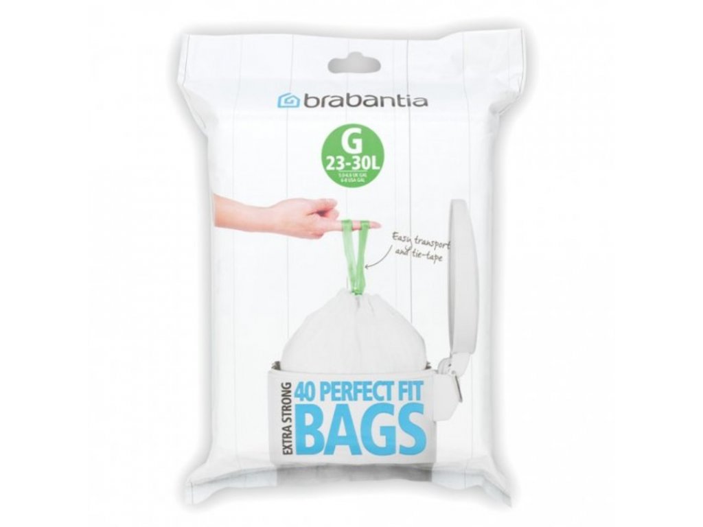 Brabantia Soppåsar G PERFECTFIT 23-30 l, 40 st