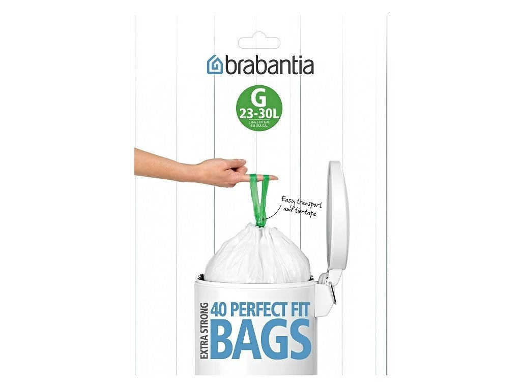 Brabantia Soppåsar G PERFECTFIT 23-30 l, 40 st