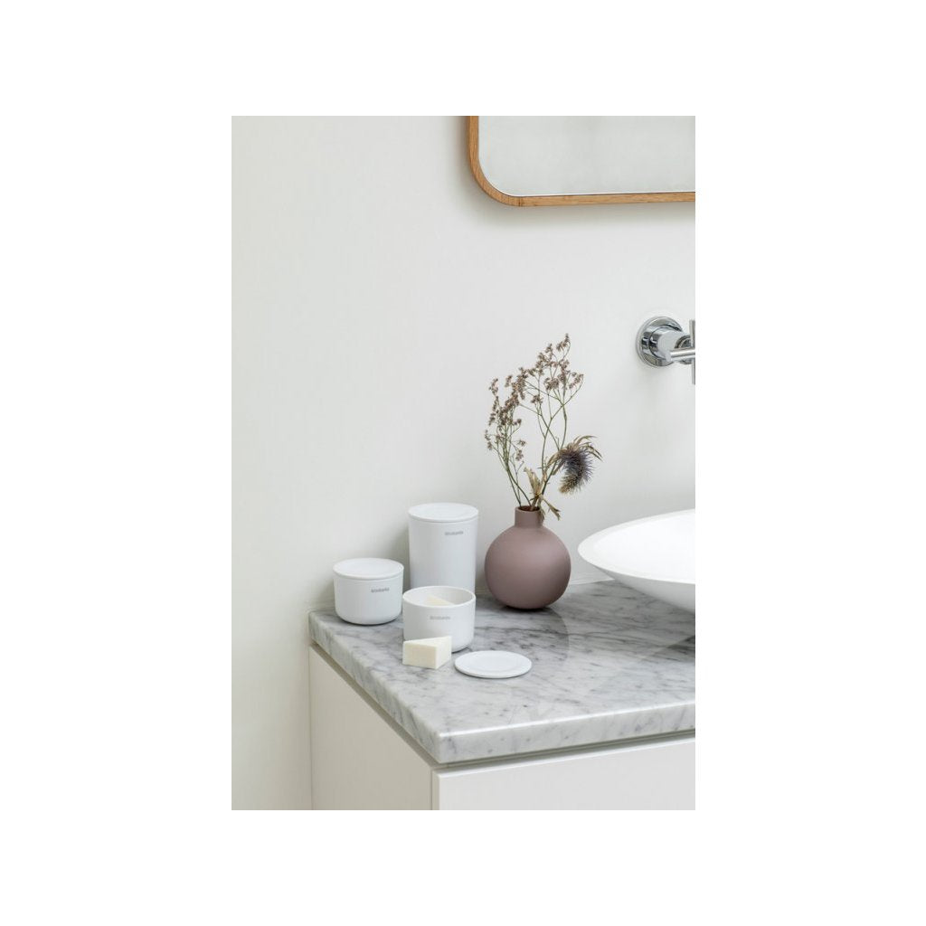 Brabantia Köksförvaringsburkar, set i 3 delar, vit