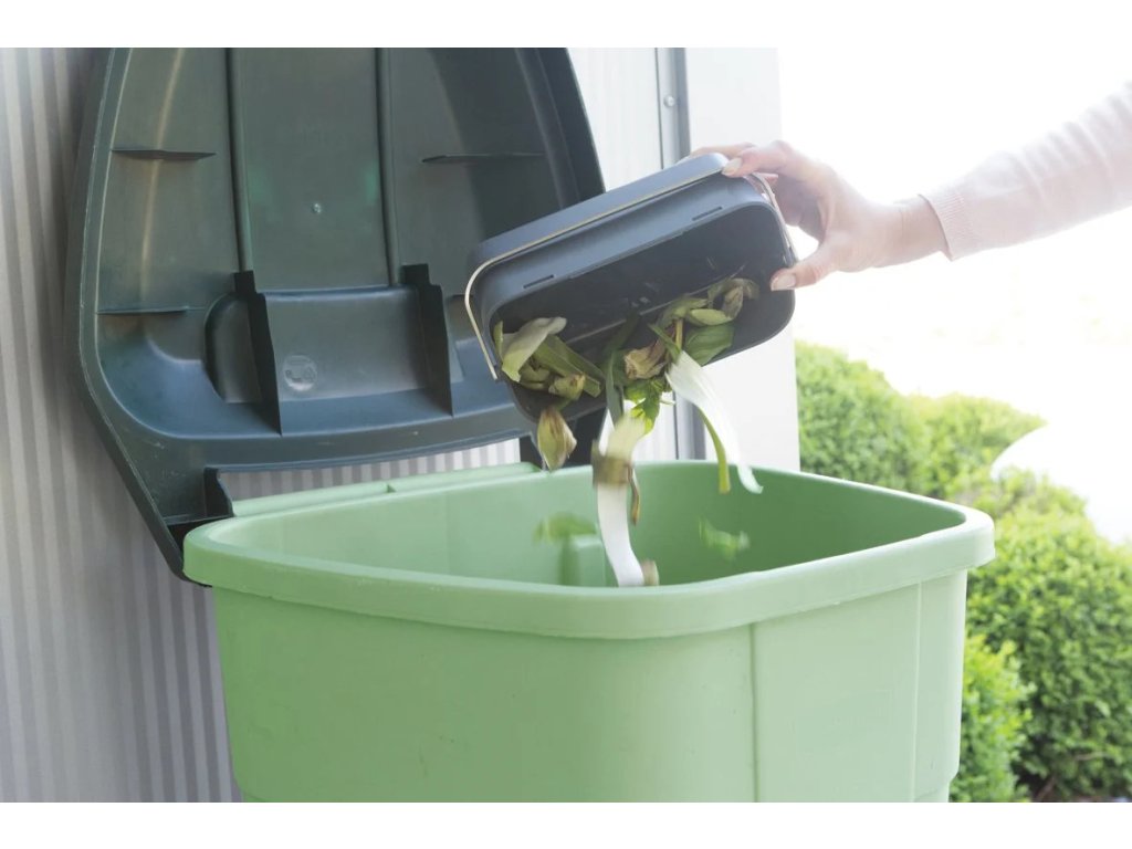 Brabantia Matavfallskärl 1,8 l, grå