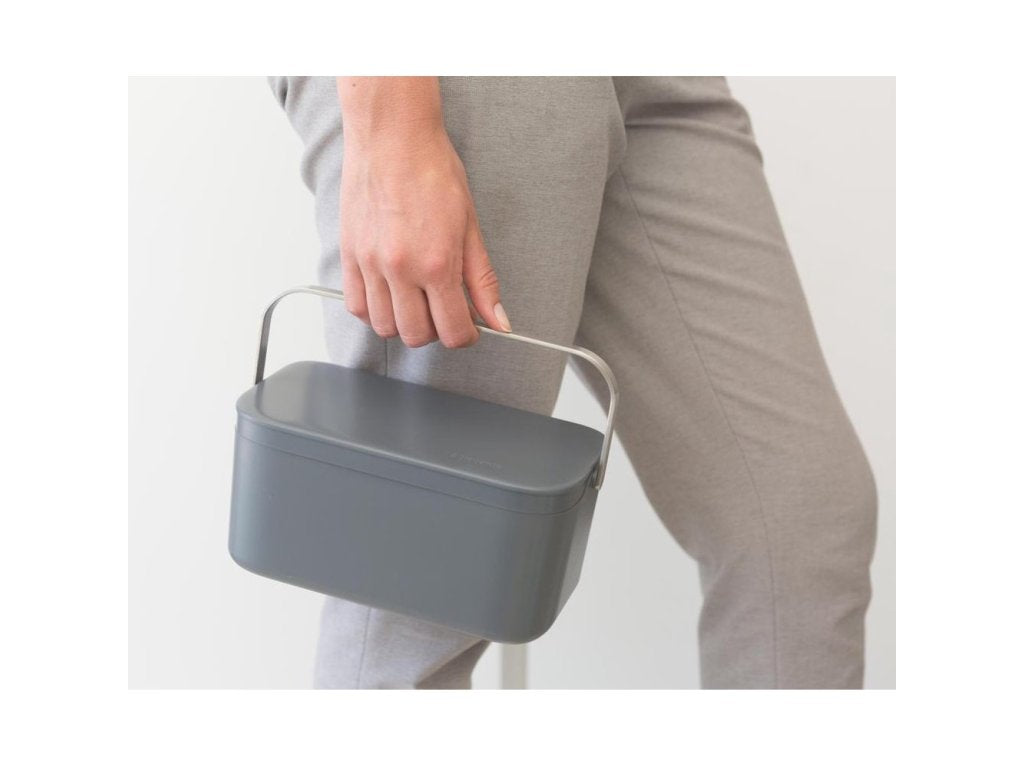Brabantia Matavfallskärl 1,8 l, grå