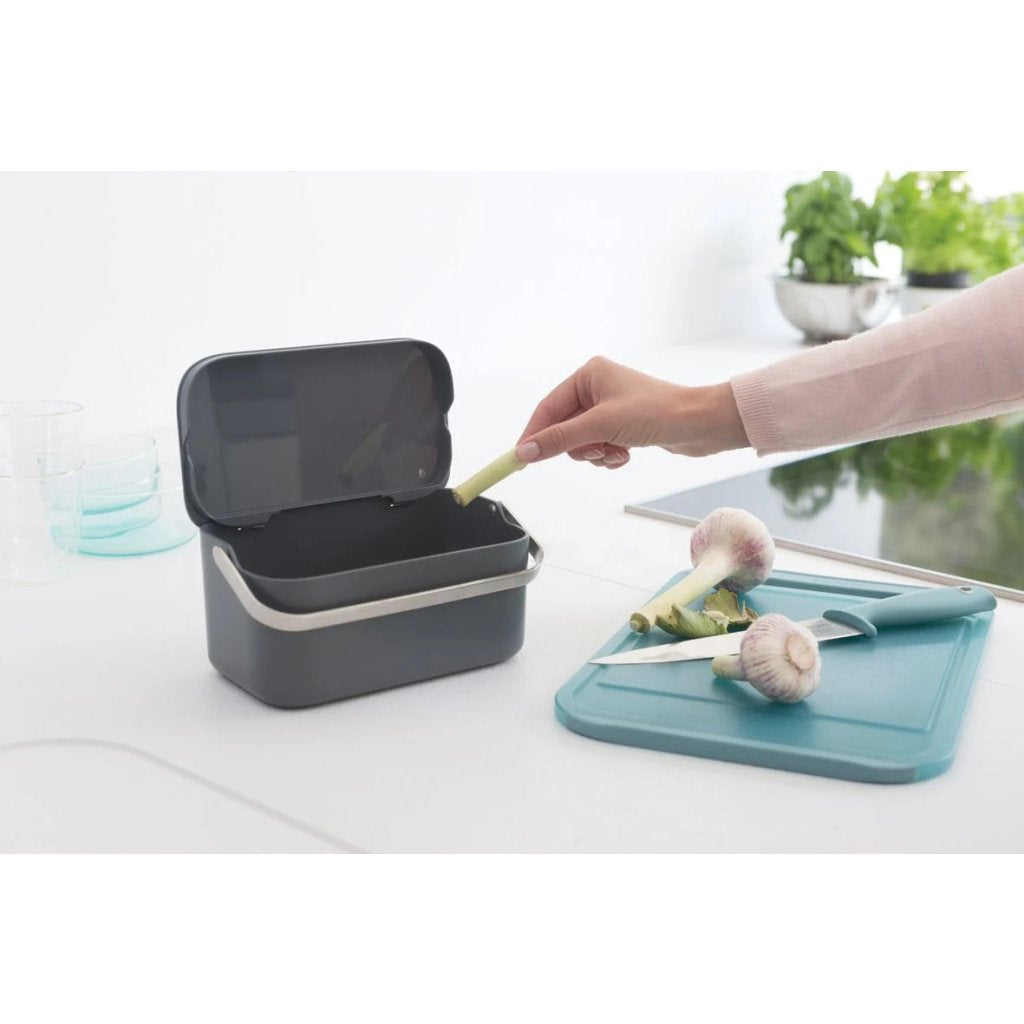 Brabantia Matavfallskärl 1,8 l, grå