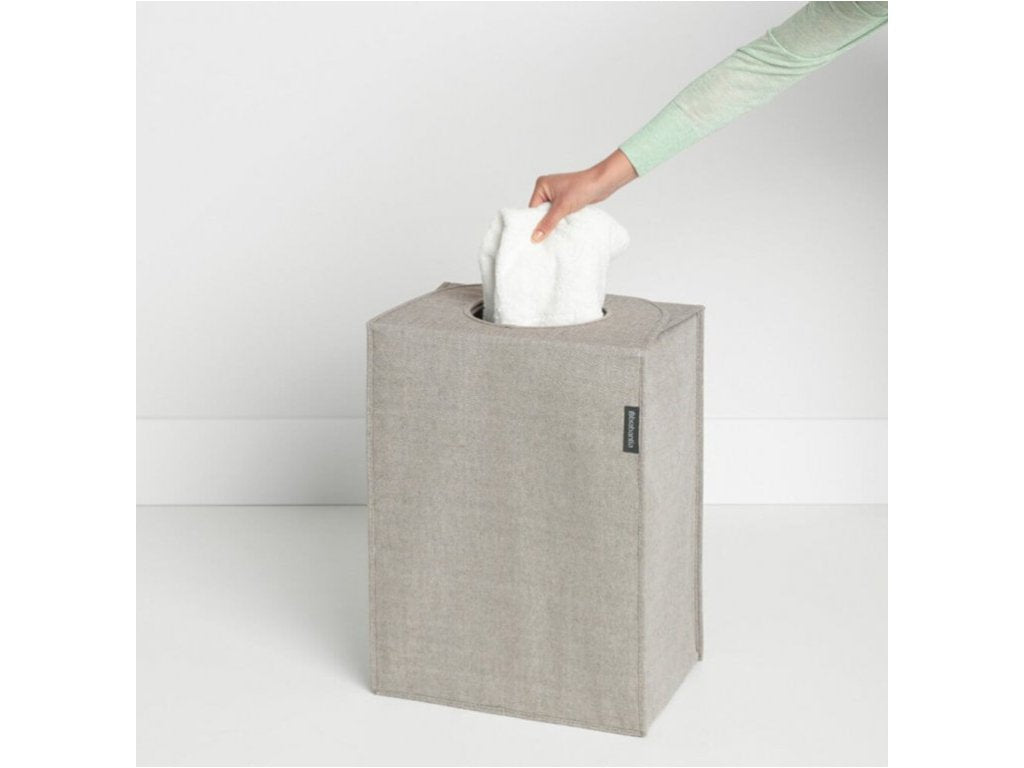 Brabantia Tvättkorg 55 l, ljusgrå