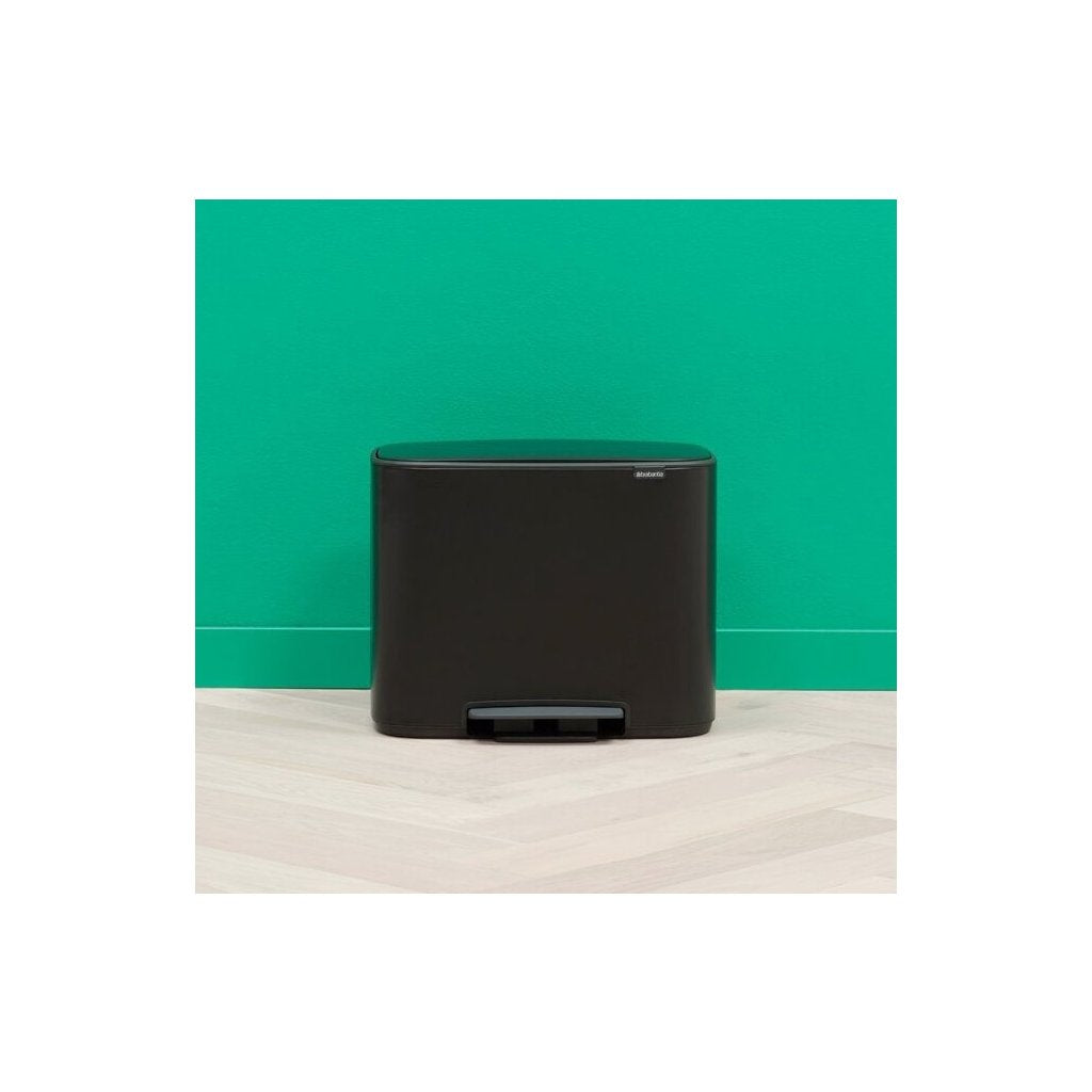 Brabantia Pedal-soptunna BO 36 l, mattsvart