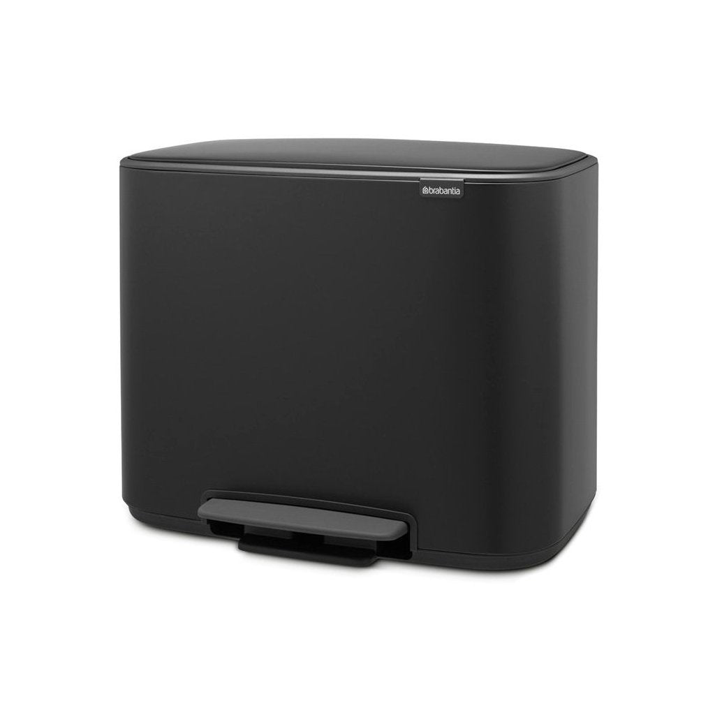 Brabantia Pedal-soptunna BO 36 l, mattsvart