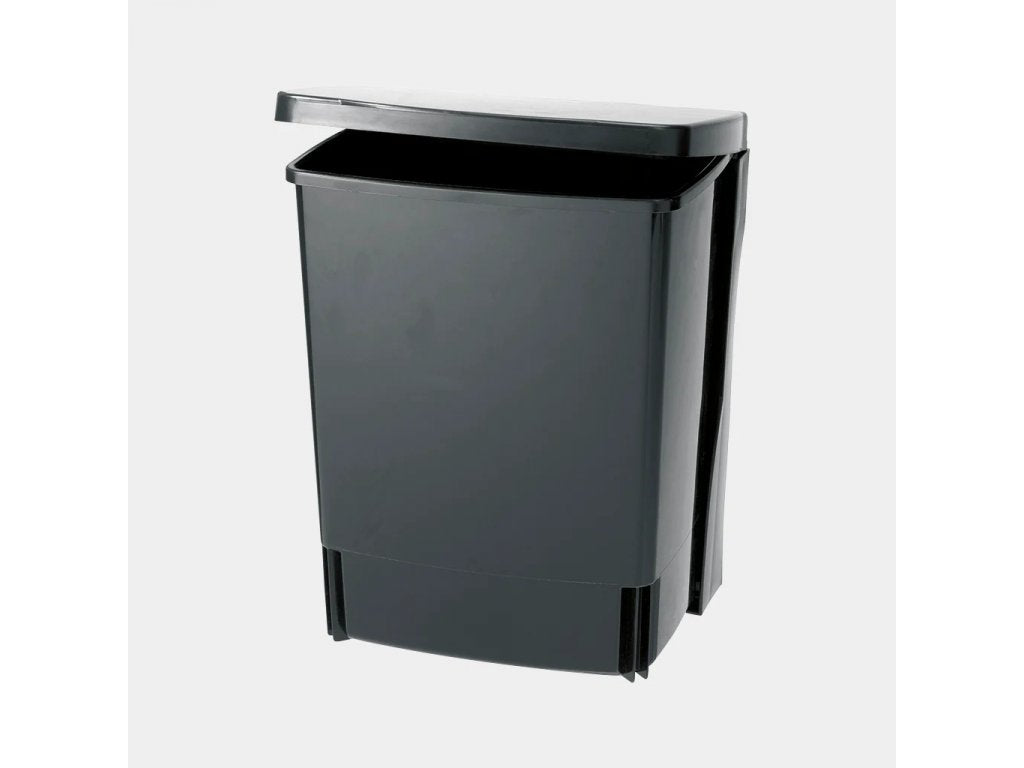 Brabantia Inbyggd soptunna 10 l, svart