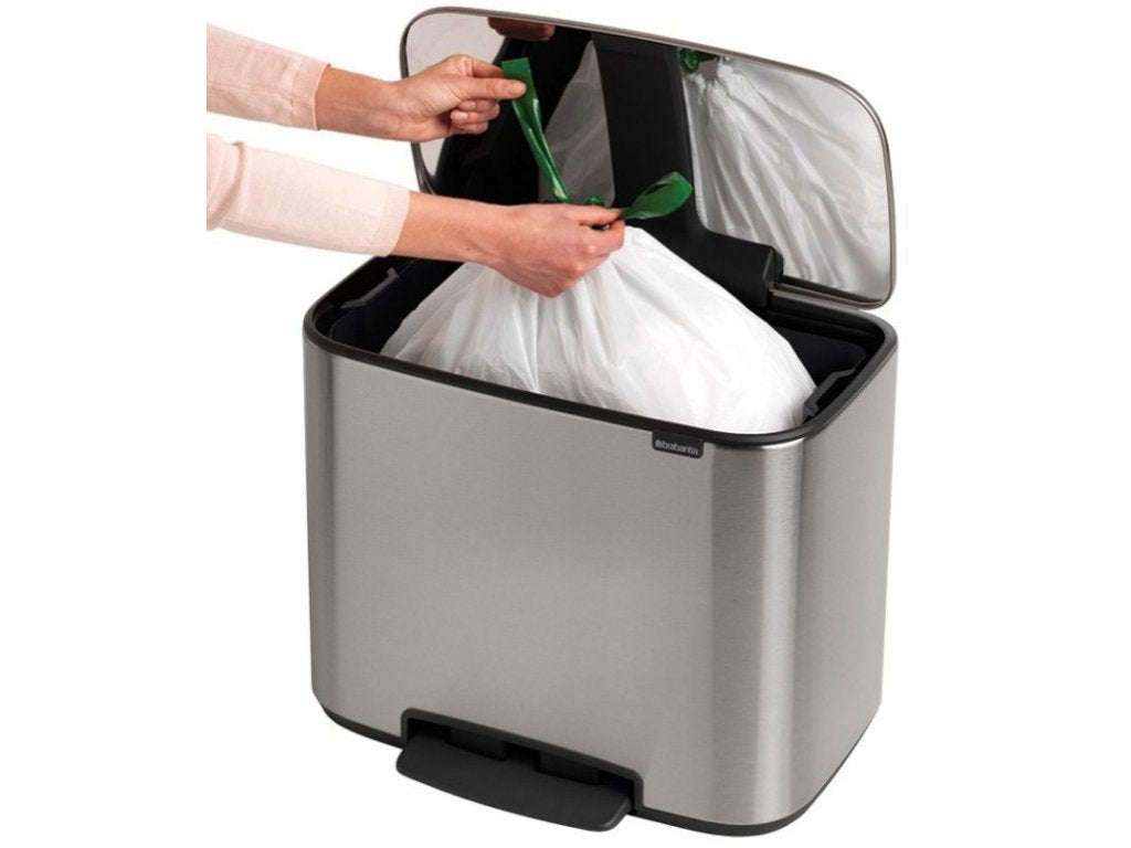 Brabantia Pedalhink BO 36 l, matt stål