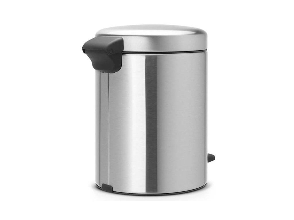 Brabantia Pedalhink NEWICON 5 l, fingersäker, matt stål