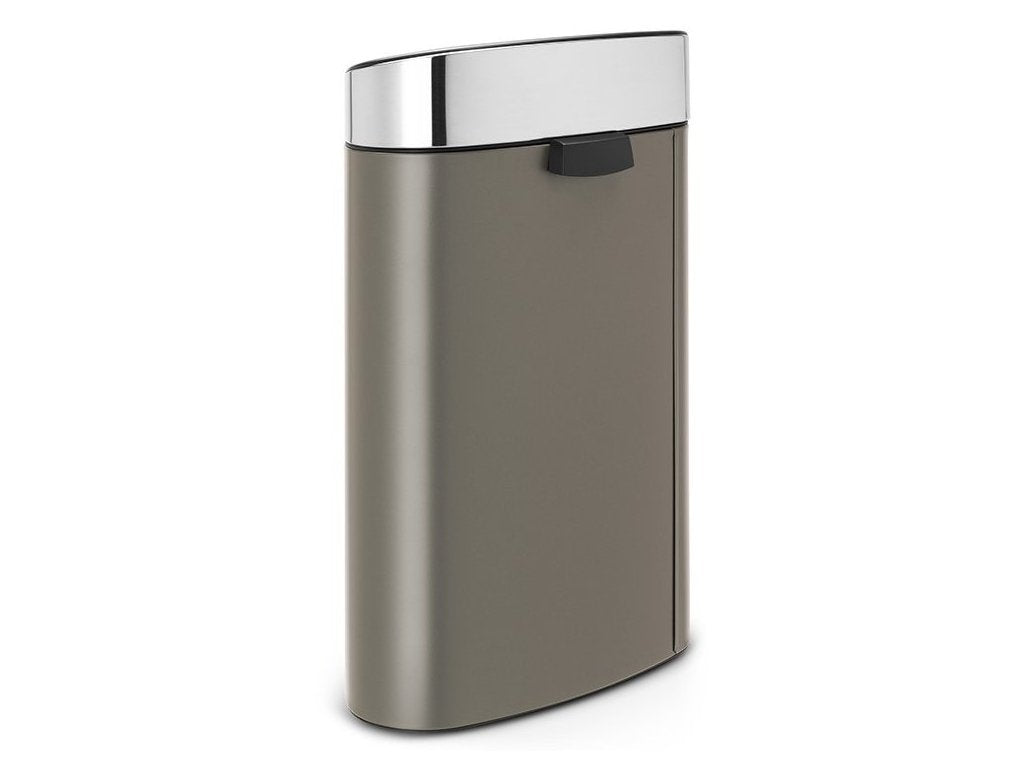 Brabantia Soptunna med trycklock TOUCH BIN NY 40 l, platina matt