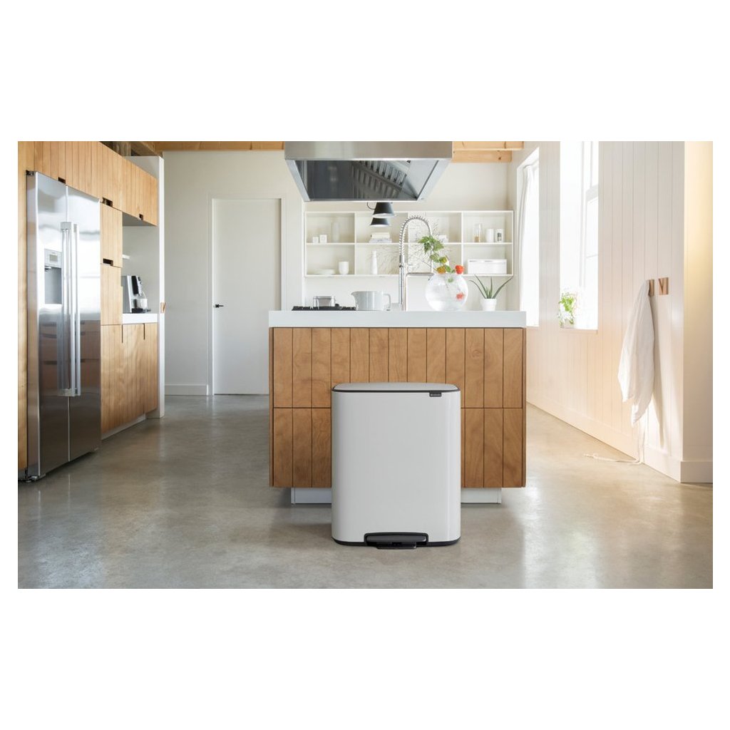 Brabantia Pedalhink BO 60 l, matt stål