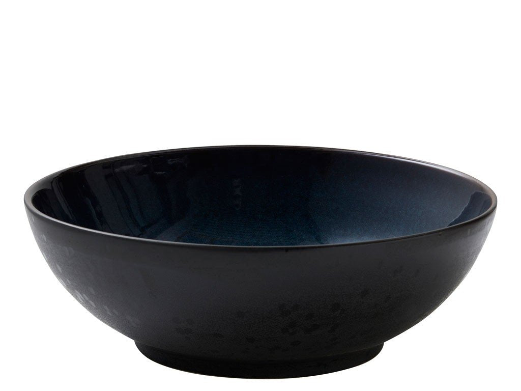Bitz Salladsskål 30 cm, svart/mörkblå