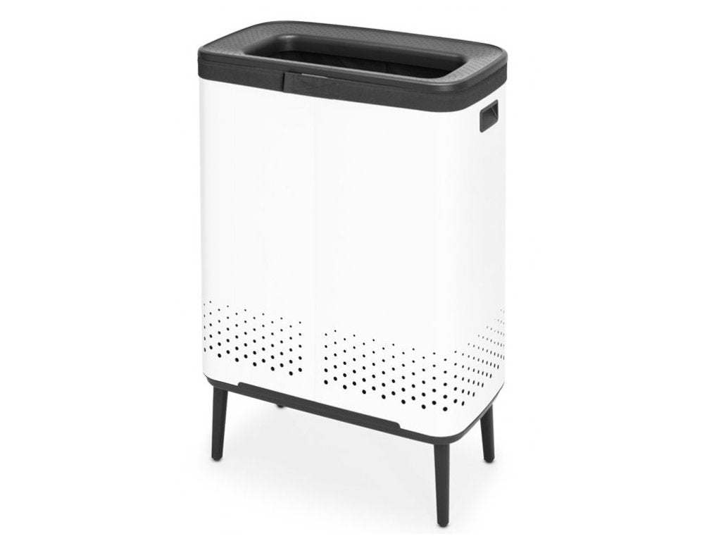 Brabantia Tvätttunna BO 2 x 45 l, vit