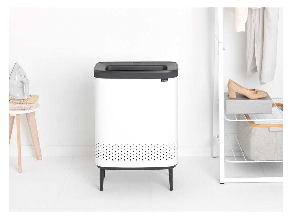 Brabantia Tvätttunna BO 2 x 45 l, vit