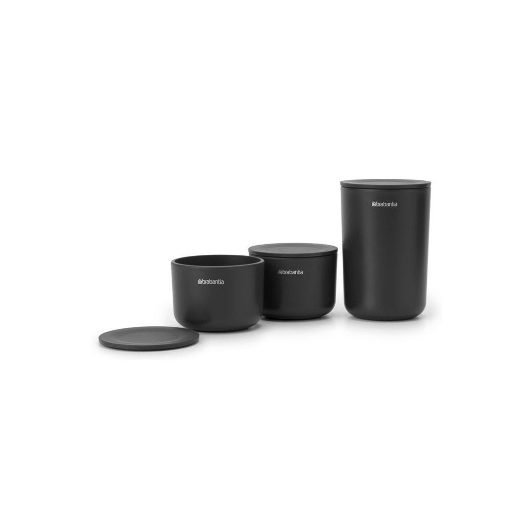 Brabantia Köksförvaringsburk, set i 3 delar, grå