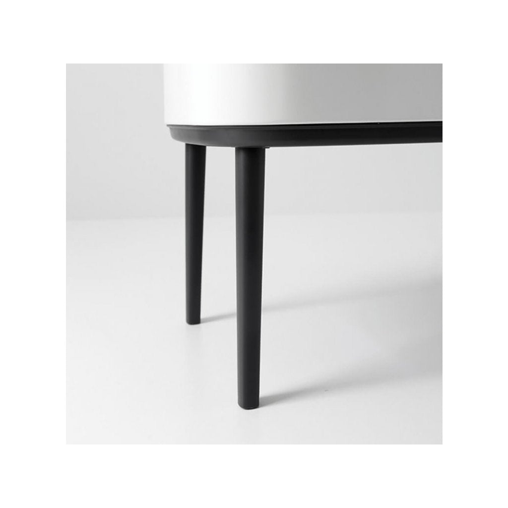 Brabantia Soptunna med trycklock BO 11 + 23 l, vit