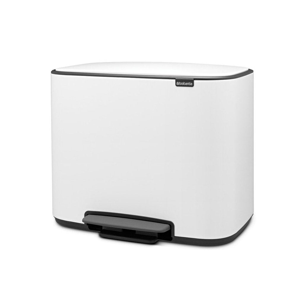 Brabantia Pedalhink BO 3 x 11 l, vit