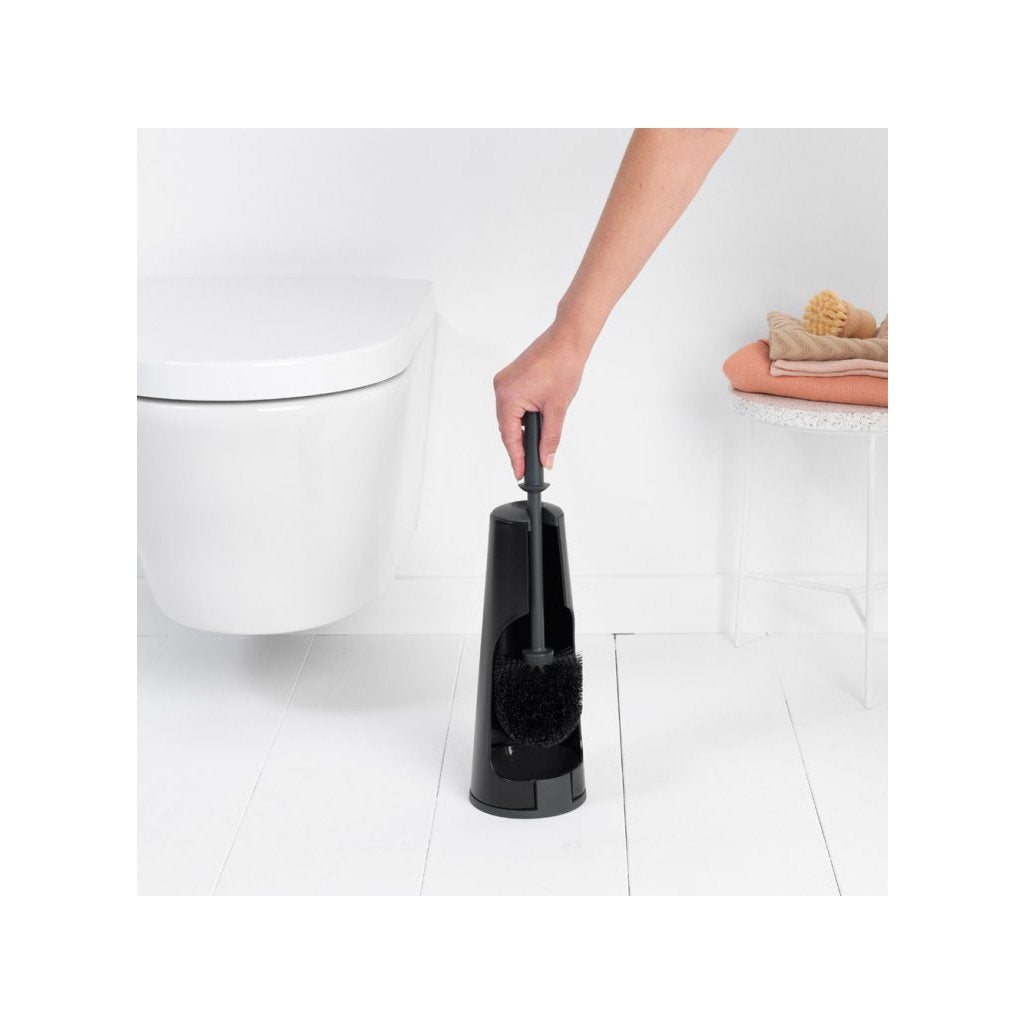 Brabantia Toalettborsthållare, svart
