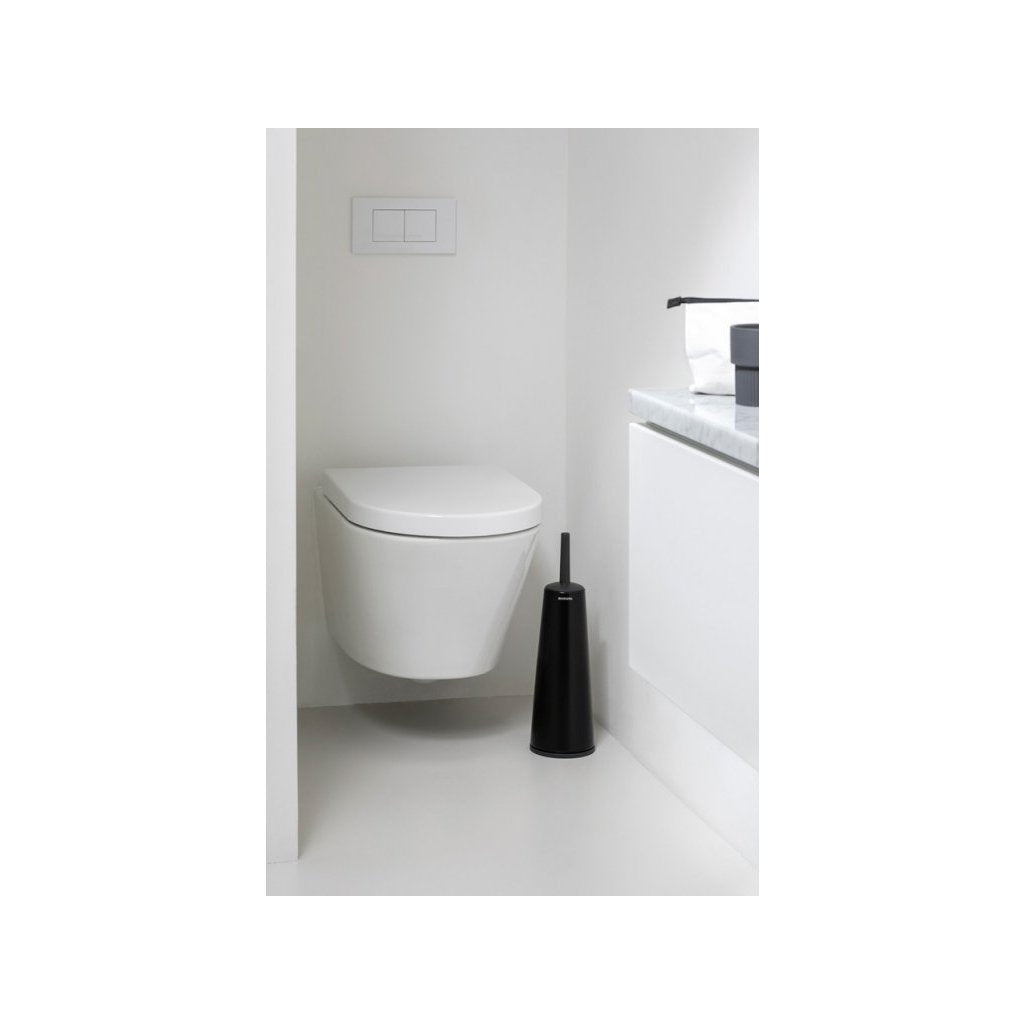 Brabantia Toalettborsthållare, svart