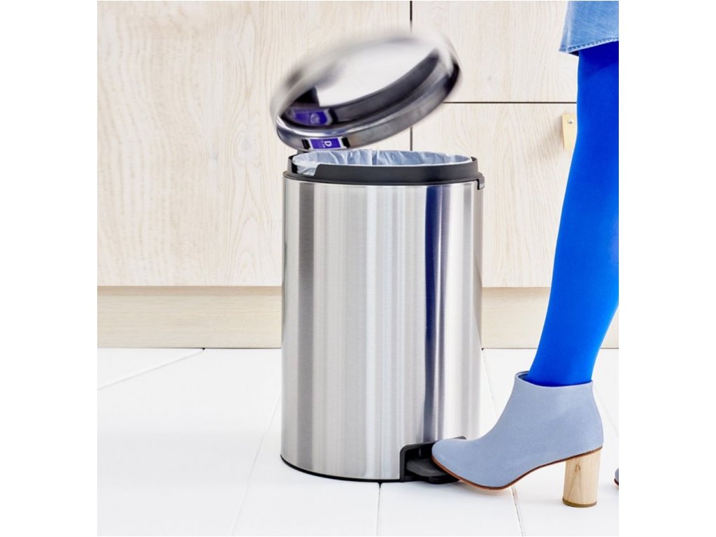 Brabantia Pedalhink NEWICON 20 l, matt stål
